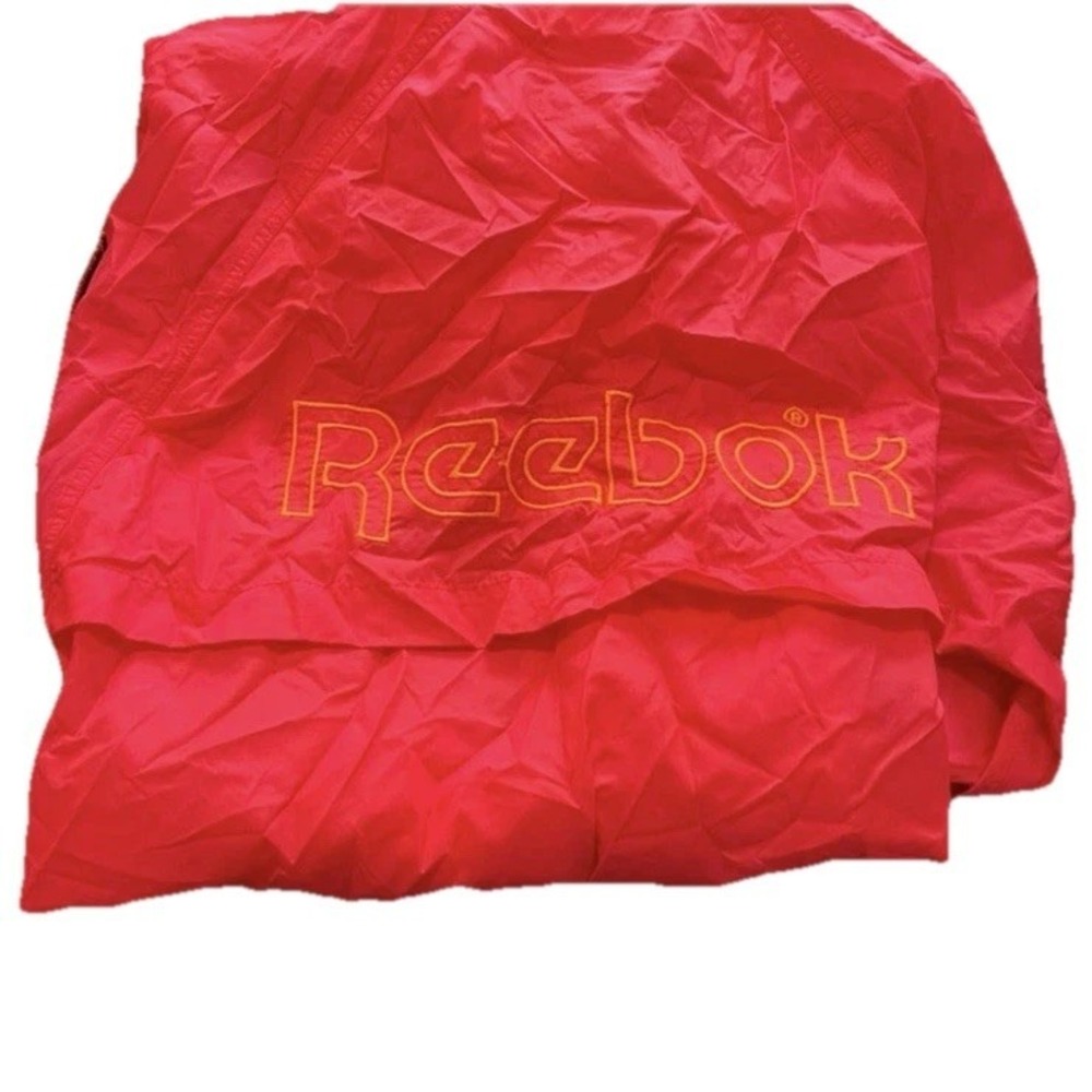 Vintage 90s Pink Reebok Windbreaker Neon Size M